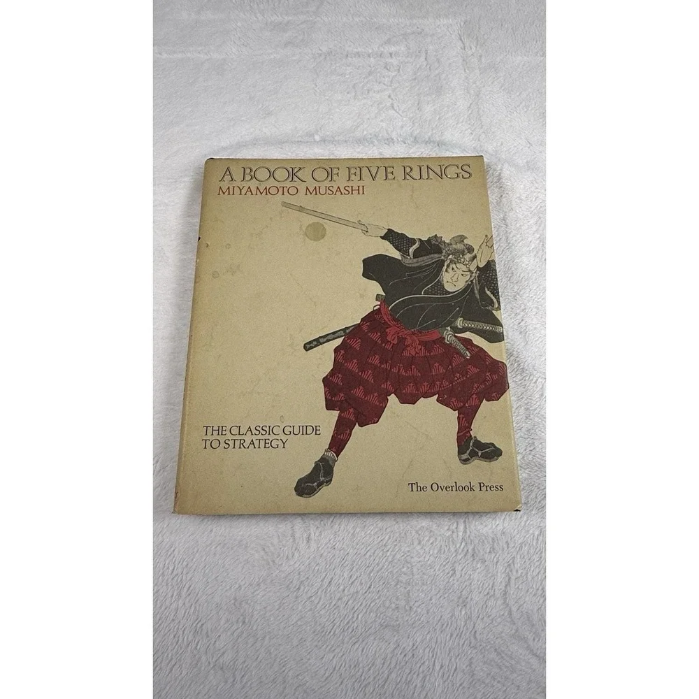 Vintage A Book of Five Rings Miyamoto Musashi HC DJ Overlook Press
